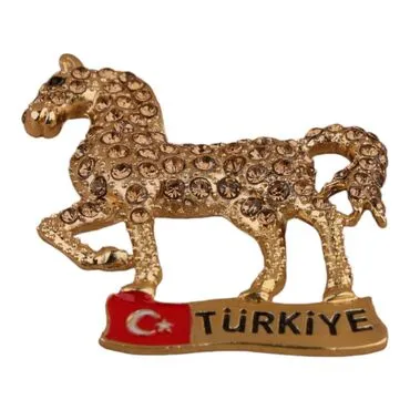 Turkey Themed Metal Fridge Magnet - 2