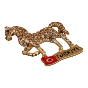 Turkey Themed Metal Fridge Magnet - 66