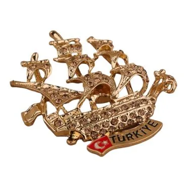 Turkey Themed Metal Fridge Magnet - 69
