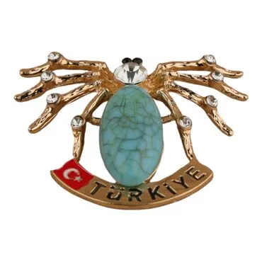 Turkey Themed Metal Fridge Magnet - 6