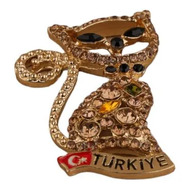 Turkey Themed Metal Fridge Magnet - 8