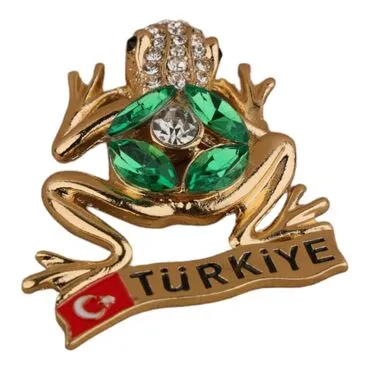 Turkey Themed Metal Fridge Magnet - 10