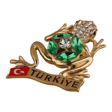 Turkey Themed Metal Fridge Magnet - 74