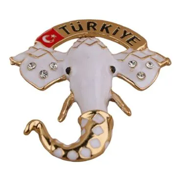 Turkey Themed Metal Fridge Magnet - 11