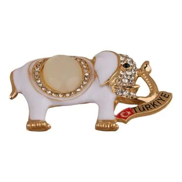 Turkey Themed Metal Fridge Magnet - 12