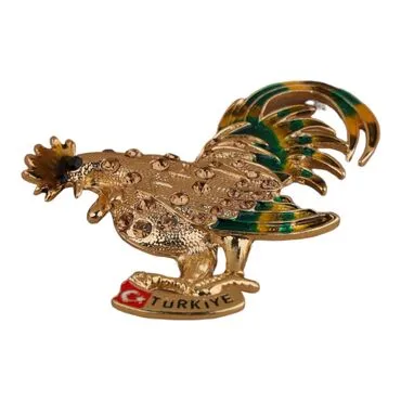 Turkey Themed Metal Fridge Magnet - 15