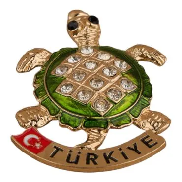 Turkey Themed Metal Fridge Magnet - 16