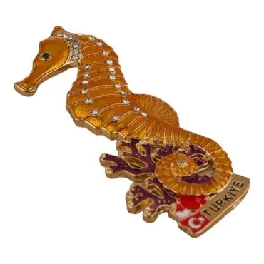 Turkey Themed Metal Fridge Magnet - 81