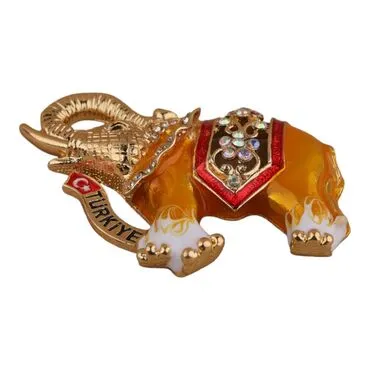 Turkey Themed Metal Fridge Magnet - 18