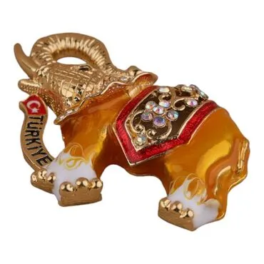 Turkey Themed Metal Fridge Magnet - 82