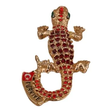 Turkey Themed Metal Fridge Magnet - 22