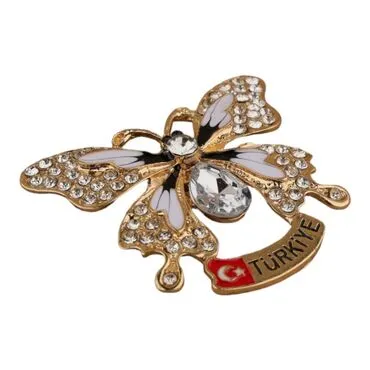 Turkey Themed Metal Fridge Magnet - 87