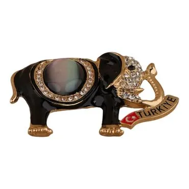 Turkey Themed Metal Fridge Magnet - 25