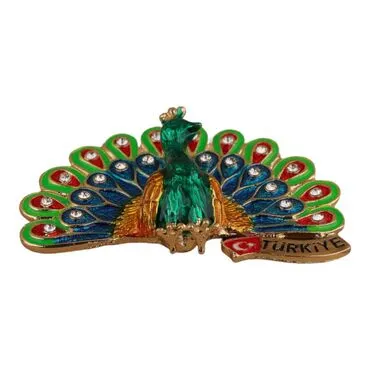 Turkey Themed Metal Fridge Magnet - 29