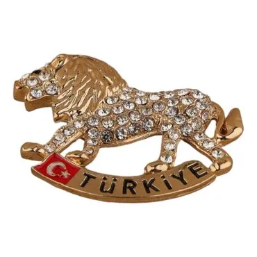 Turkey Themed Metal Fridge Magnet - 30