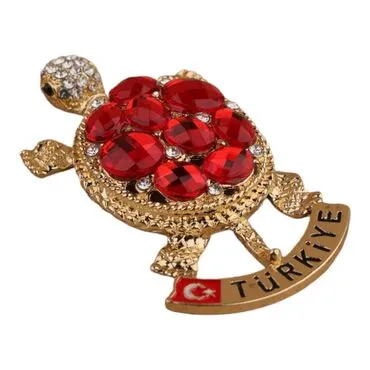 Turkey Themed Metal Fridge Magnet - 97