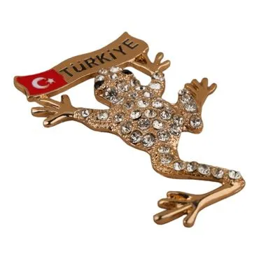 Turkey Themed Metal Fridge Magnet - 98