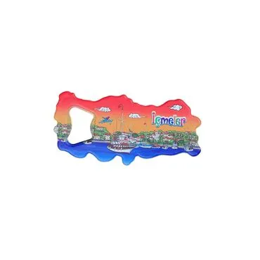 Wholesale Myros UV Map Bottle Opener - 5