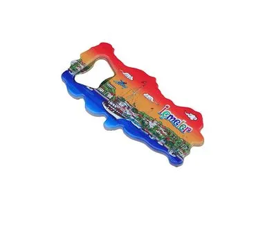 Wholesale Myros UV Map Bottle Opener - 12