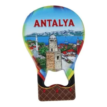 Wholesale Antalya Themed Myros UV Balloon Bottle Opener - 2