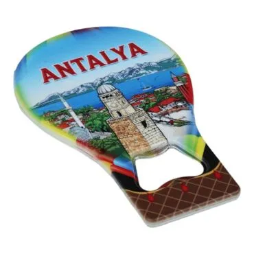 Wholesale Antalya Themed Myros UV Balloon Bottle Opener - 5