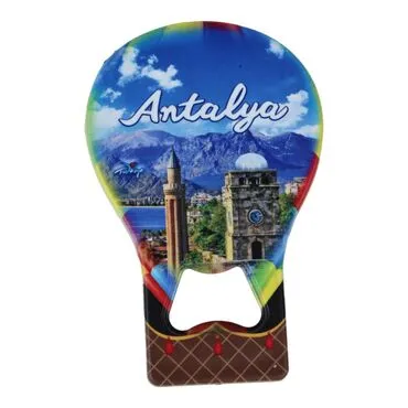 Wholesale Antalya Themed Myros UV Balloon Bottle Opener - 3