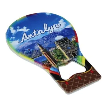 Wholesale Antalya Themed Myros UV Balloon Bottle Opener - 6