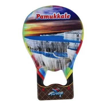 Wholesale Pamukkale Themed Myros UV Balloon Bottle Opener - 2