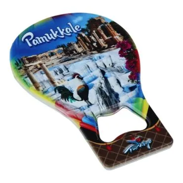 Wholesale Pamukkale Themed Myros UV Balloon Bottle Opener - 10