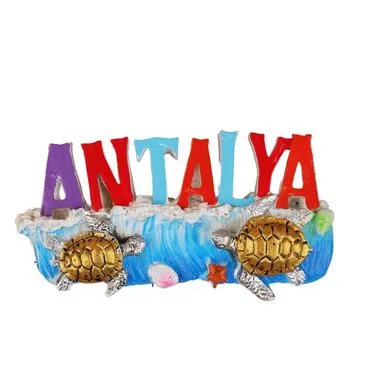 Wholesale Antalya Themed Imported Polyester Refrigerator Magnet - 3
