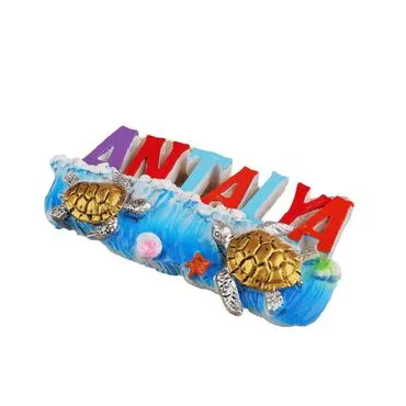 Wholesale Antalya Themed Imported Polyester Refrigerator Magnet - 8