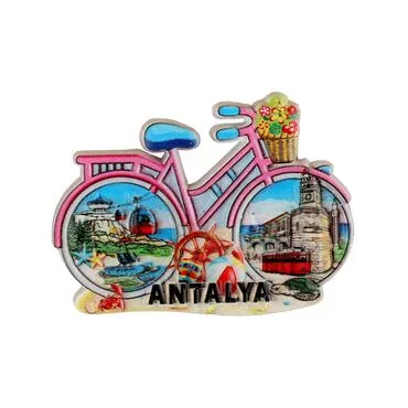 Antalya Themed Polyester Printed Fridge Magnet - 5