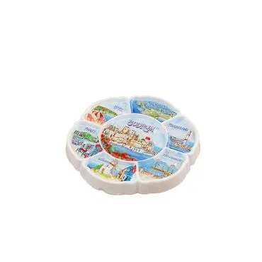 Bodrum Themed Polyester Printed Fridge Magnet - 22