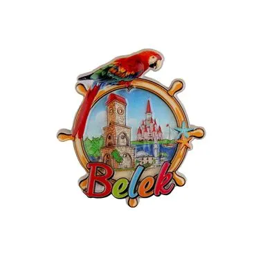 Toptan Belek Temalı Polyester Baskılı Magnet