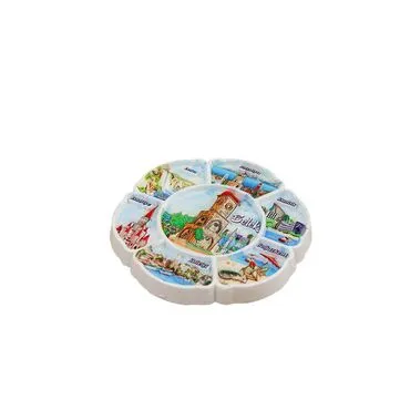 Belek Themed Polyester Printed Fridge Magnet - 16