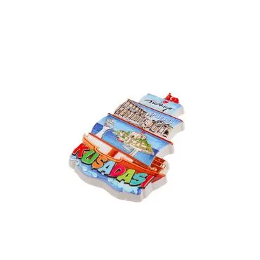 Wholesale Kuşadası Region Themed Polyester Refrigerator Magnet - 12