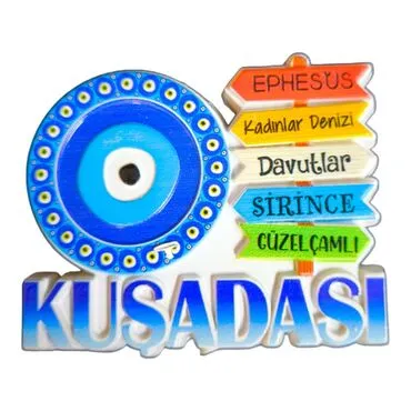 Wholesale Kuşadası Region Themed Polyester Refrigerator Magnet - 7