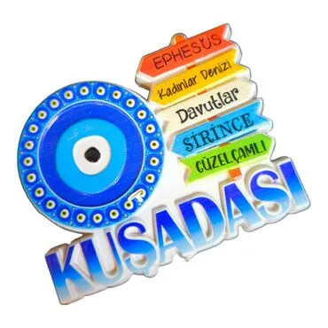 Wholesale Kuşadası Region Themed Polyester Refrigerator Magnet - 14