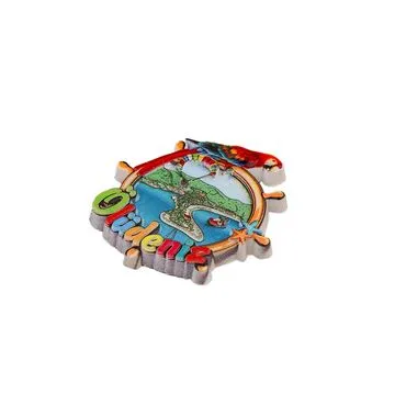 Wholesale Ölüdeniz Themed Polyester Refrigerator Magnet - 5