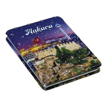 Wholesale Ankara Themed Myros Rectangle PU Mirror - 10