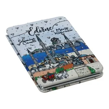 Wholesale Edirne Themed Myros Rectangle PU Mirror - 10