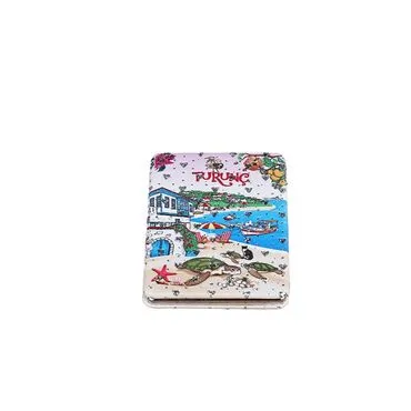 Wholesale Turunç Themed Myros Rectangular Curved PU Mirror - 3