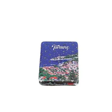 Wholesale Turunç Themed Myros Rectangular Curved PU Mirror - 4