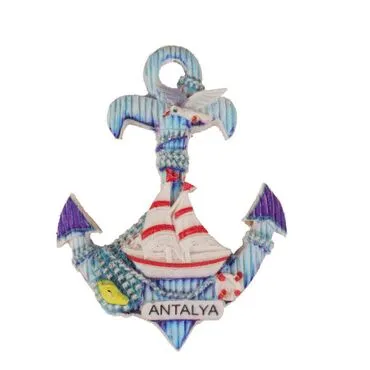 Toptan Antalya Temalı Polyester Uv Baskılı Magnet - 9