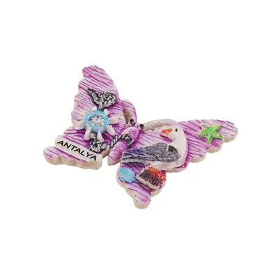Toptan Antalya Temalı Polyester Uv Baskılı Magnet - 4