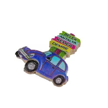 Wholesale Antalya Region Themed Polyester UV Refrigerator Magnet - 4