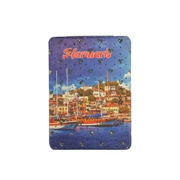 Wholesale Marmaris Themed Myros Rectangular PU Mirror - Standart - 2