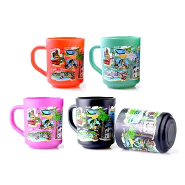 Wholesale Kemer Region Themed Glass Mug Set of 2 - 3