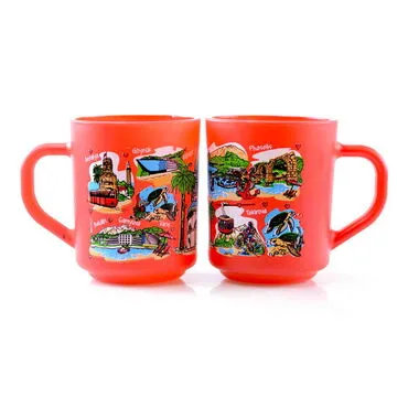 Wholesale Kemer Region Themed Glass Mug Set of 2 - 4