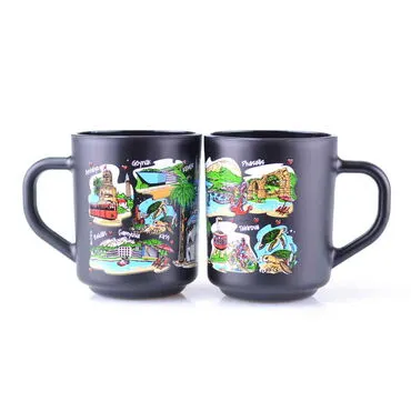 Wholesale Kemer Region Themed Glass Mug Set of 2 - 6